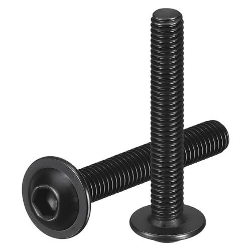 25pcs M6-1x40mm 304 SS Flanged Button Head Socket Cap Screws - size: M6-1x40