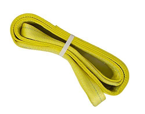 Kennedy Wire Rope & Sling Company 3inches x 6' 2-Ply Twist Eye Polyester Lifting Sling (Various Sizes in Listing) Made in The USA - color: 3" 2-Ply Twist Eye (Type 4), size: 3' x 6'