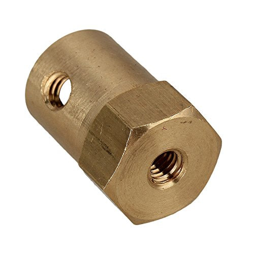 7mm for Car Wheels Tires Shaft Motor Flexible Coupling Coupler Connector Pack 2
