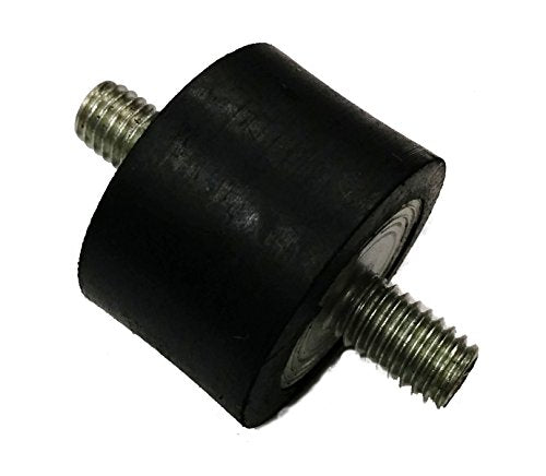 Herco 5161858 VM441 Round Double Stud Black Rubber Vibration Mount (1" x 1")