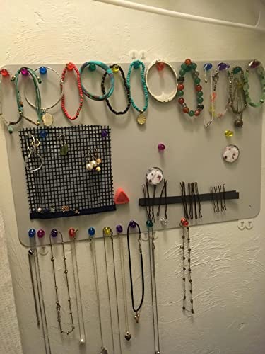 CMS MAGNETICS - (200 in²) 20x10 Stainless Steel Sheet Metal with 1mm Thickness | Bulletin Board to Hang Your Magnets, Magnetic Spice Jars, Office, Jewelry, Crafting, Cabinets, Kitchen Splash Guard - size: 20" x 10"