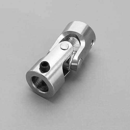 ECSiNG 4Pcs 8mm to 8mm Metal Shaft Coupling Universal Joint Shaft Coupling Flexible Coupling Connector Accessories for Model Car Ships Robots - size: 35mmx14mm