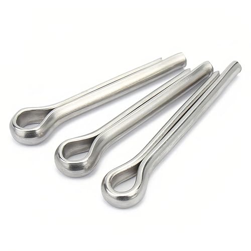 110Pcs Carbon Steel Cotter Pin Assortment Kit 8 Sizes Hitch Lock