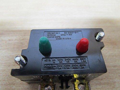 Cutler Hammer 10250-T1 Contact Block 1NO 1NC