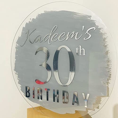 2 PCS 8 Inch Clear Acrylic Circle Blanks Acrylic Discs Transparent Plexiglass Disk Round Acrylic Plastic Sheets - size: 8 Inch (2 Pcs)