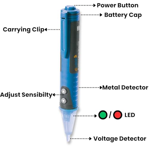 C-Logic 35 Non-Contact Voltage Tester 20-1000V, Adjustable Sensitivity
