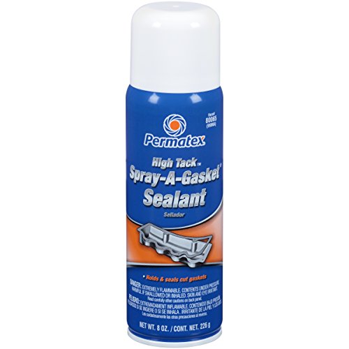 Permatex 80065-12PK High Tack Spray-A-Gasket Sealant, 9 oz. net Aerosol Can (Pack of 12) - size: 8 Ounce (Pack of 12), style: 8 oz. Aerosol