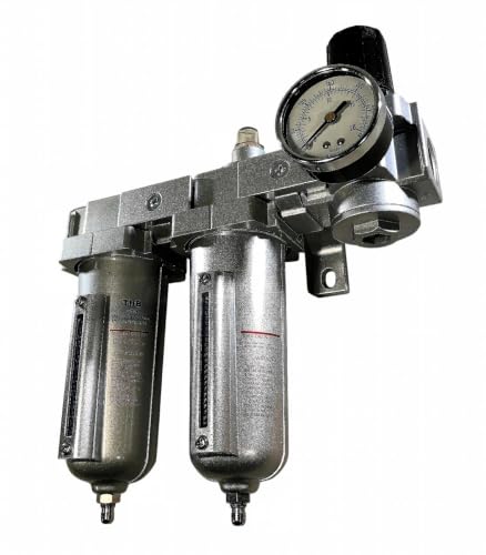 3/4" NPT Air Drying System Particulate, Coalescing Filter, Regulator