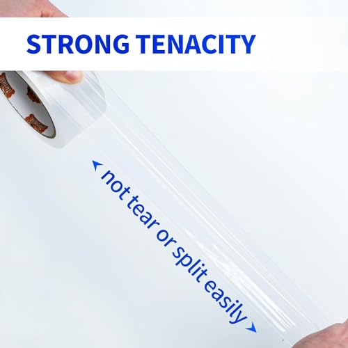 TAPEBEAR Packing Tape with Dispenser, 2.6mil Thick, 1.88" x 55yd