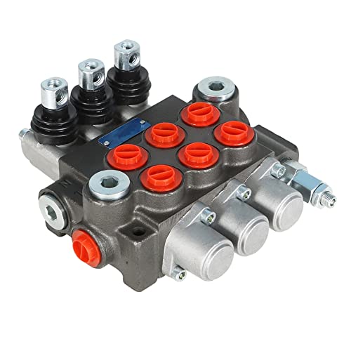 3 Spool 13GPM Hydraulic Directional Control Valve, 3600PSI