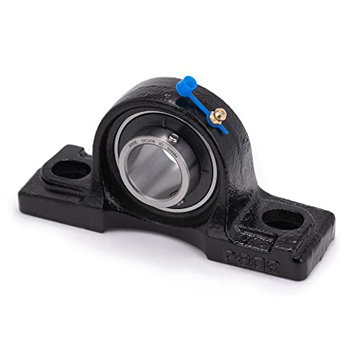 XIKE UCP206 Pillow Block Bearing, 30 mm Bore, Self-Aligning Mounted Bearing Unit, 4-Pack - size: UCP206x4-US