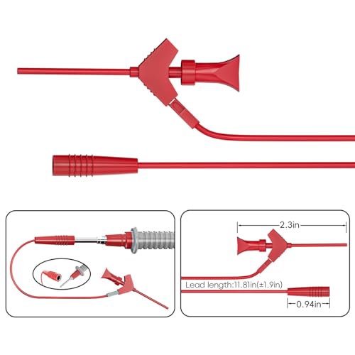 Goupchn Multimeter Test Leads Kit 21PCS Digital Electrical Testing - style: 21PCS
