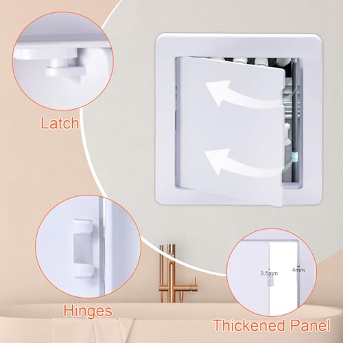 Suteck Plastic Access Panel for Drywall & Ceiling 22 x 22 Inch - size: 22 x 22 inch