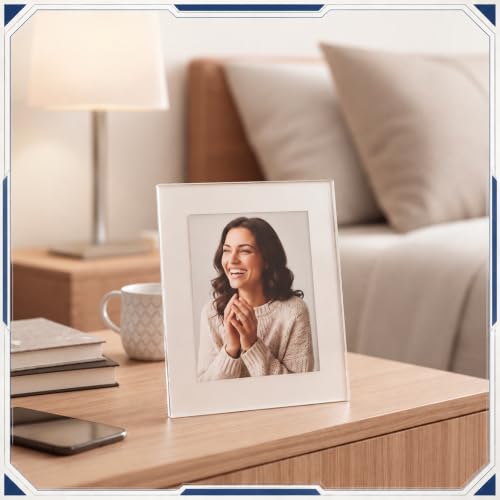 Junkin 6 Pack 4 x 6 Inch Non-Glare Acrylic Sheet for Picture Frame - size: 4 x 6 Inch