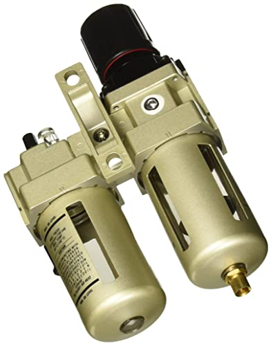 Urrea UPWL4 1/2-Inch Air Filter with Regulator and Lubricator
