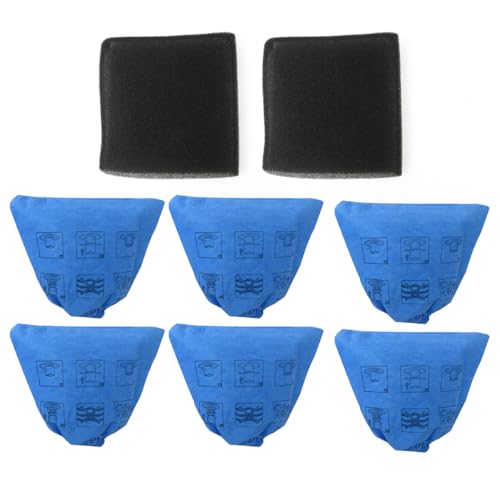 VRC51 Filter Replacement Kit for Vacmaster 4 gallon vac VQ407S, VF408 - Includes Cloth and Foam Filter