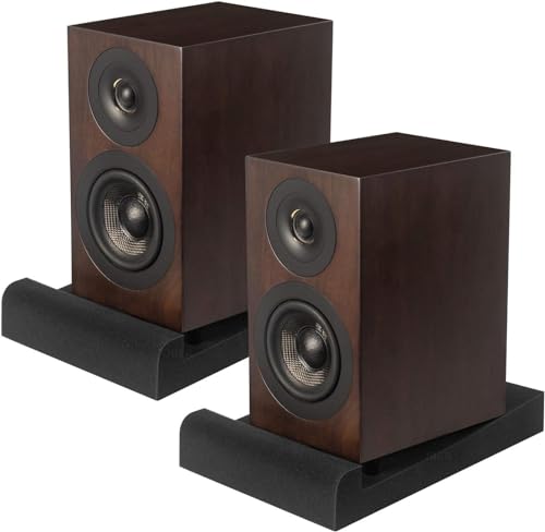 JBER 2 Pack Acoustic Isolation Pads, Studio Monitor Speaker Isolation Pads - size: MEDIUM for 5" MONITOR