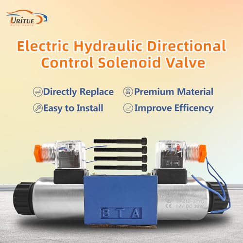 12V DC Electric Hydraulic Directional Control Solenoid Valve