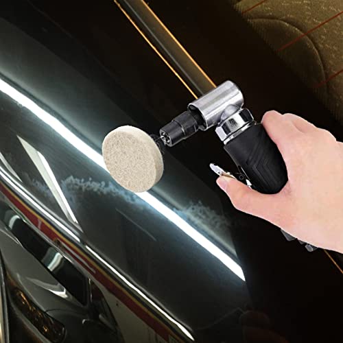 40 Pcs 2 Inch Wool Disc, Premium Compress Wool, Cleaning & Polishing, on Metal Polishing, 1 Pc Holder Include - style: Wool Disc