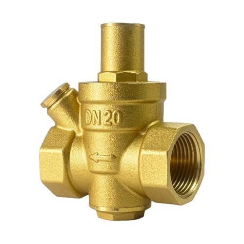 Water Pressure Reducing Valve, 3/4 Inch, 1-75 PSI - size: 0.75 Inch
