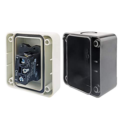 Push Button Switch Station Momentary NO Green, 400V 10(6) A