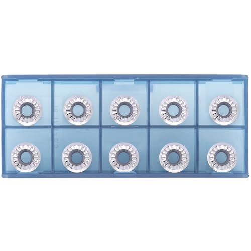 RCGT1204MO (RCGT43) Indexable Carbide Inserts for Aluminium 10pcs - size: RCGT1204MO-LH