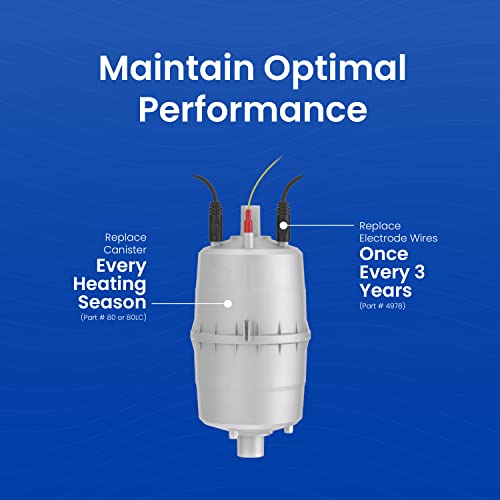 AprilAire 5768 Steam Humidifier Maintenance Kit with Replacement Canister for Whole House Steam Humidifier Models: 800, 801, 865, 866 - style: Canister Kit / Steam Humidifier Maintenance Kit