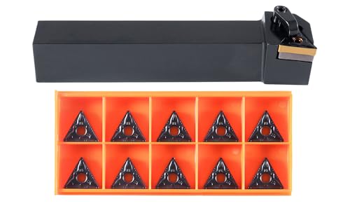Accusize Indexable Tool Holder, 1" x 6", LH, 2312-6012INS - size: 1" x 6", Left Hand, add'l 10 Inserts