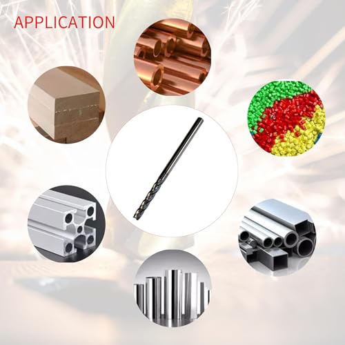 1/4" Carbide End Mill, Extra Long, 4" Overall Length, 4 Flute, AlTiN Coated - size: 1/4"*1-1/2"*4”