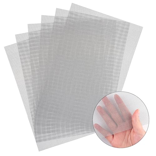 6 Pack 12×8 Inch Wire Mesh Screen, 20 Mesh Metal Stainless Steel Mesh