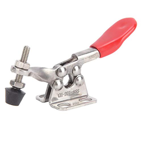2pcs Toggle Clamps 304 Stainless Steel 27KG Heavy Duty Industrial Grade Durable Quick Welding Fixture Hand Tool