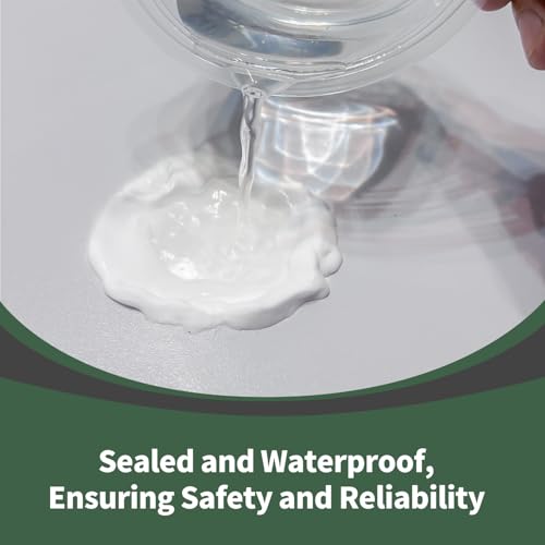 Waterproof Sealant Mastic,Pack of 10 White Seal Putty Waterproof Duct Seal Repair Sealing Clay, Quick Mending Mud for Drain Connection, Wall Hole, Air Conditioning Hole Seal Putty (10-White) - color: 10-White