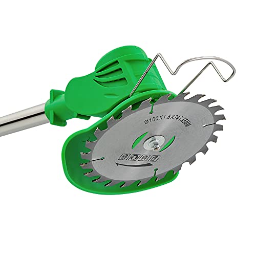 MAXMAN Weed Wacker Blade 2Pcs, 6" x 40 Teeth Carbide Tipped, Grass Cutter