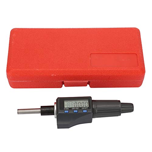 KIMISS 0.001mm Digital Micrometer Head 0-25mm Electronic Micrometer Head Support Unit Convert 0.001mm Digital Micrometer, KIMISS9go18ubve3
