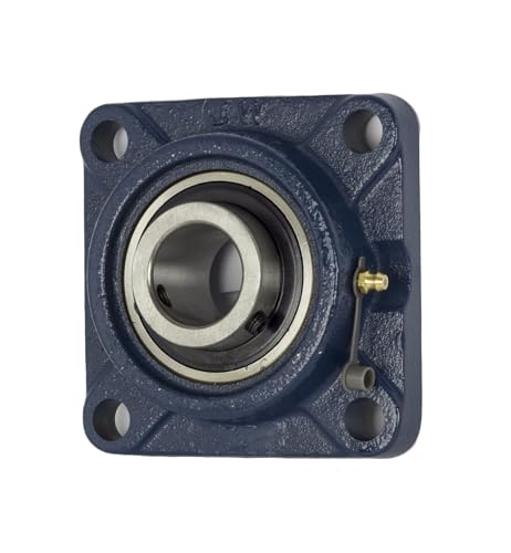 Jeremywell UCF210-32 2" 4-Bolt Flange Bearing, 4 Pack, Cast Iron