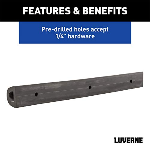 Luverne 2090616 20-Inch Universal Rubber Bumper Guard Protector Strip Loading Dock Rear Fender Pad Bump Stop