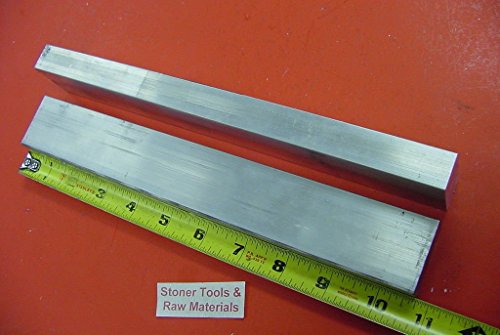 2 Pieces 3/4" X 1-1/2" Aluminum 6061 Flat BAR 10.5" Long .75"x 1.50" Mill Stock