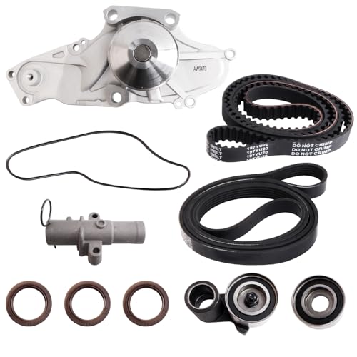 Timing Belt Kit with Water Pump Replacement for: TCKWP329 - size: 2003-2017 Accord