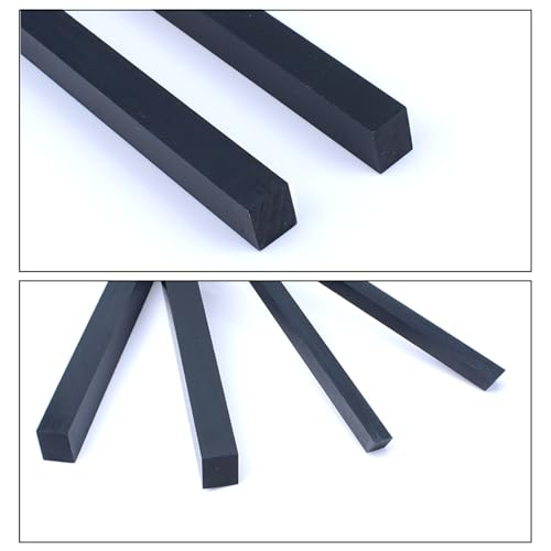 2Pcs M42 Cobalt HSS Square Bar 0.78" x 0.78" x 7.8", HRC68-70 for Stainless Steel/High-Carbon Cutting, Precision Ground, Extreme Red-Hardness Tool Blank, Heat Resistant to 650°C - color: M42 Cobalt Hss Bar, size: 0.78" x 0.78" x 7.8" (20mm x 20mm x 200mm)