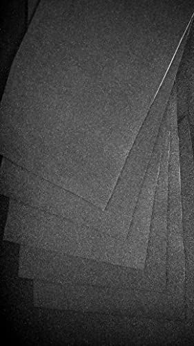 2mm Black Neoprene Fabric, Scuba Wetsuit Material, Fabric for Sewing, Thin Foam Rubber Sheet (Black, 2' x 4') - color: Black, size: 2 feet x 4 feet
