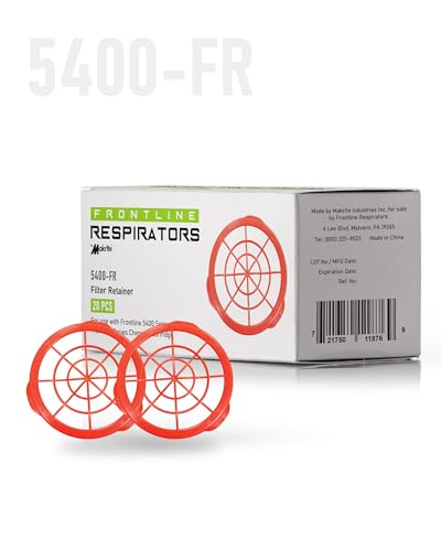 Frontline 5400-FR Filter Retainer | Durable and Easy to Install (Case (12 Boxes / 240 pcs)) - size: Case (12 Boxes / 240 pcs)