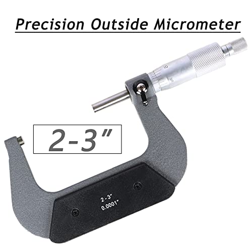 WFLNHB 2-3" Accuracy Outside Micrometer 0.0001" Carbide Tipped