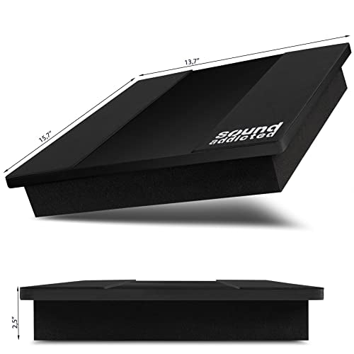 Sound Addicted VibeBoss P10 - Acoustic Isolation Platform Suitable for 8-10 inches Subwoofers (13.7'' x 15.7'' x 2.5'') - size: 13.7'' x 15.7'' 2.5''