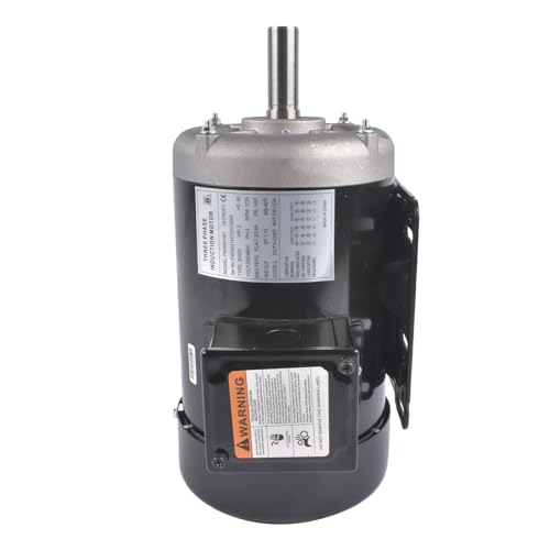 EM3558T AC Motor 3 Phase 145T Frame 2HP Output 1760RPM 60Hz