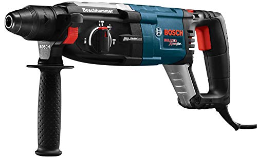 BOSCH GBH2-28L 1-1/8" SDS-plus Bulldog Xtreme Max Rotary Hammer & HS1465P 1-1/2 x 10" SDS-plus Bulldog Xtreme Hammer Tile Chisel HS1465