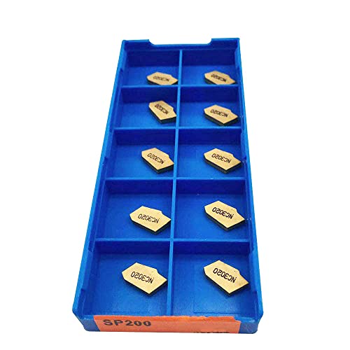 GBJ SP200 Grooving Inserts Precise Cut-Off Machining for SPB26-2 Blade