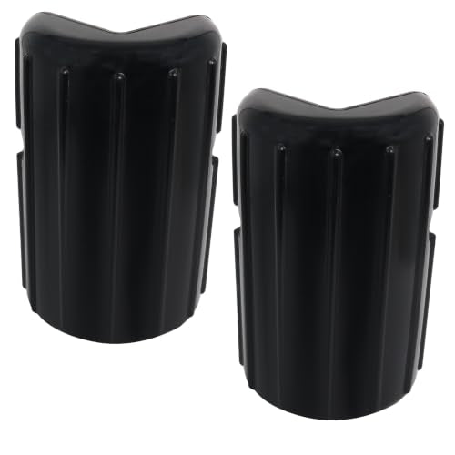 Dock Corner Bumper Fender Boat Dock Protection - color: Black