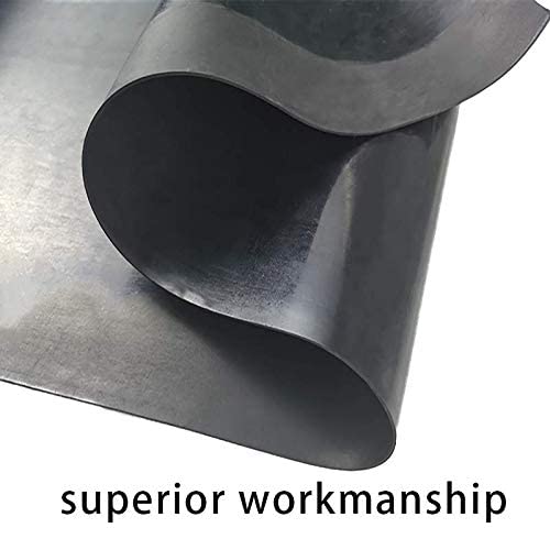NABOWAN Solid Rubber Sheets,Strips,Rolls 1/16" (.062") Thick x 1" Wide x 120" Long, Thin Neoprene Rubber, Perfect for DIY Gasket Material, Sealing, Liner, Shield, Padding, Mat - size: 1" Wide x 120" Long, style: 1/16" (.062") Thick