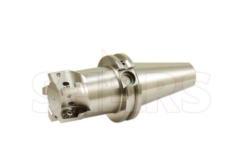 CAT40 2" 90° Integrated Indexable Face Mill Tool Holder APKT 1604 Insert 5FL 404-2878C S[