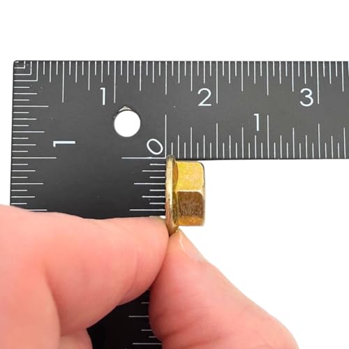 3/8"-16 Serrated Flange Nuts (1,900 Case) – Grade 8 Mechanical Locking Nuts Coarse Thread for Vibration & Shock SAE J995 0.375" - size: Serrated Flange Nut – 1,900 Case